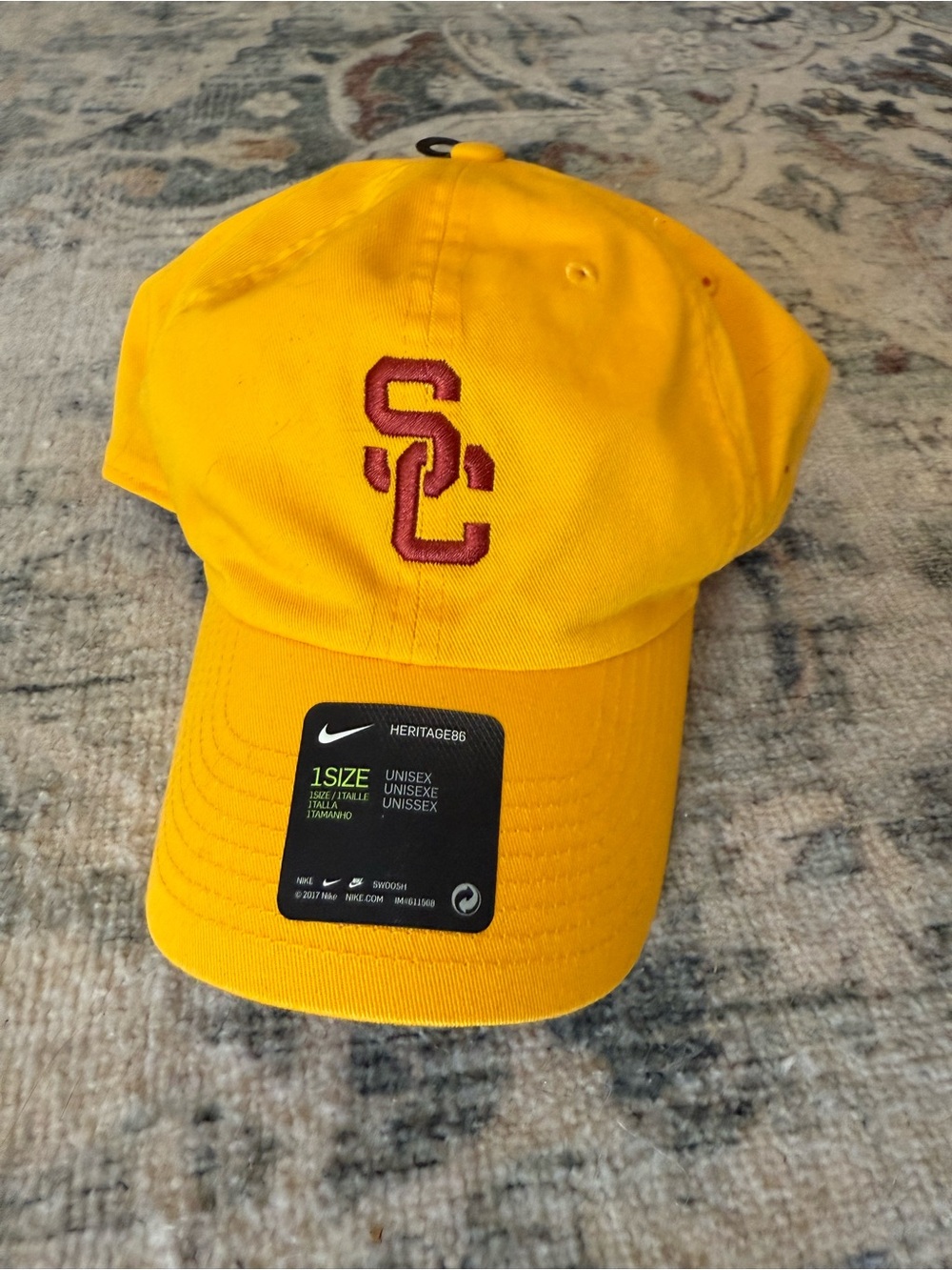 Nike USC Yellow and red Adjustable dad hat